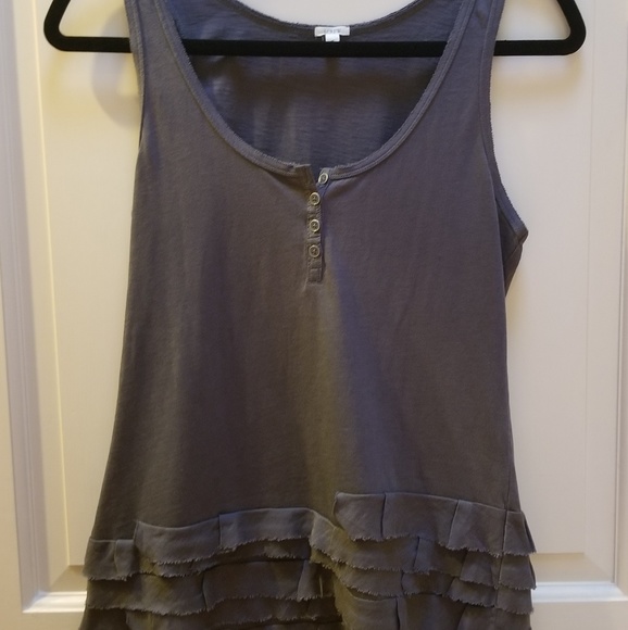 Boho chic JCrew tank top - Picture 1 of 6